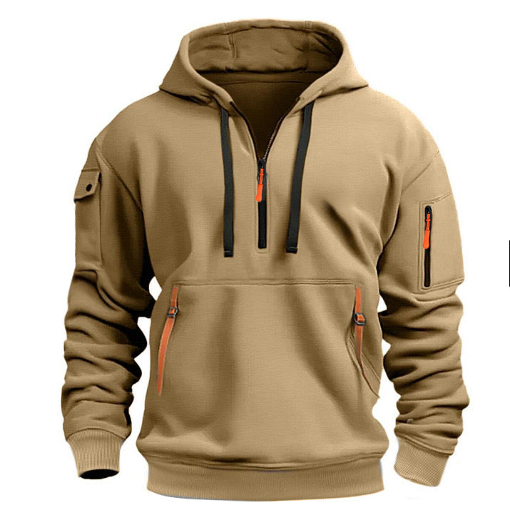 EB | Herren Sweatshirt mit Kapuze und Taschen