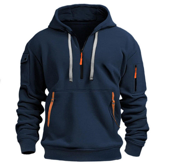 EB | Herren Sweatshirt mit Kapuze und Taschen