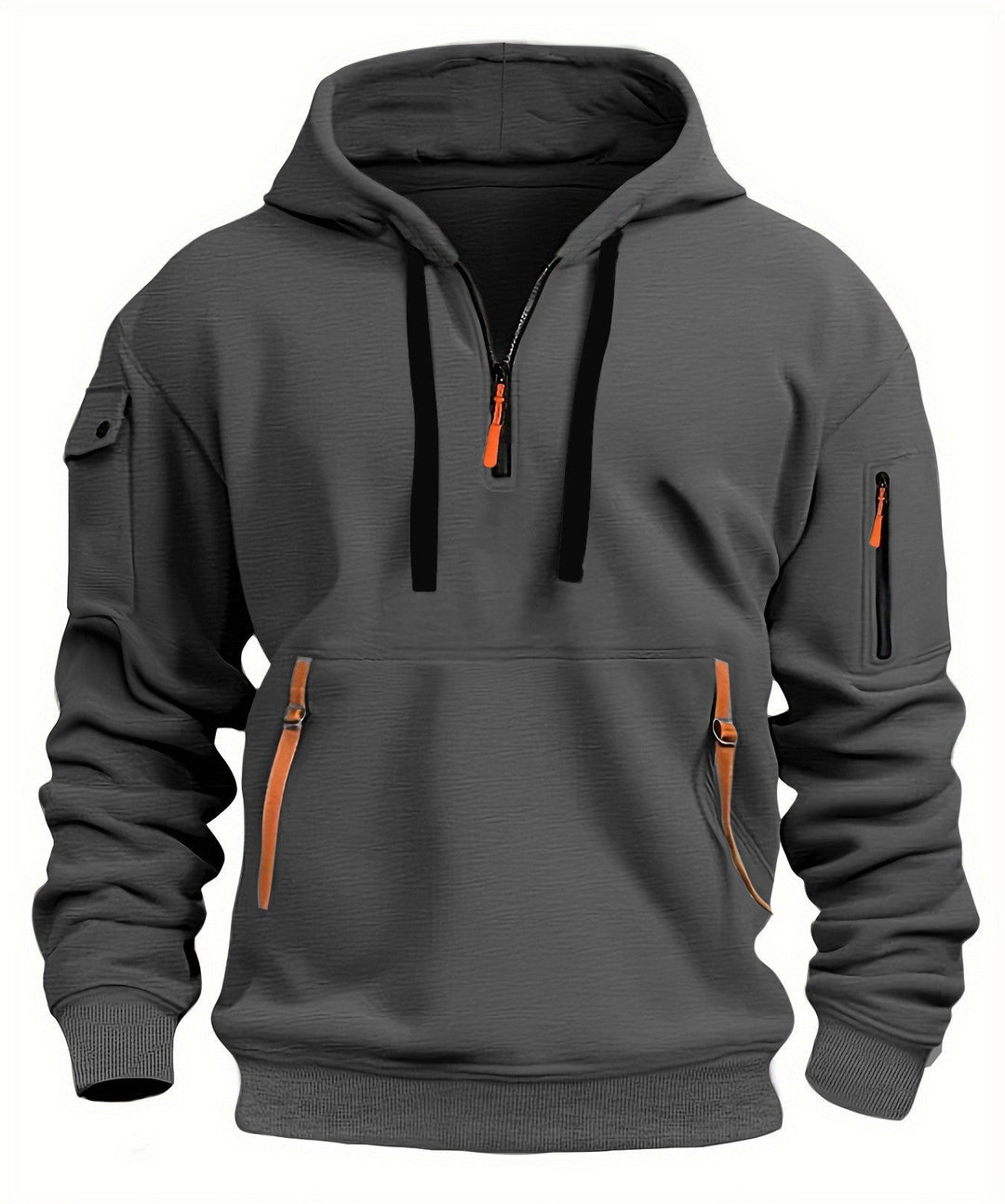 EB | Herren Sweatshirt mit Kapuze und Taschen