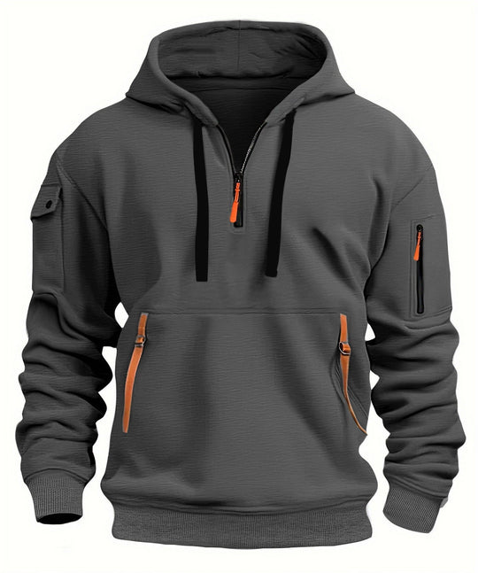 EB | Herren Sweatshirt mit Kapuze und Taschen