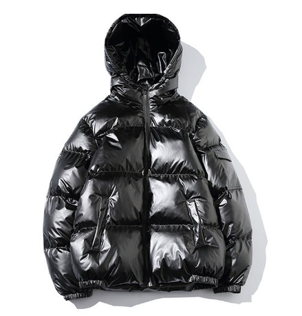 EB | Gepolsterte Winterjacke mit Kapuze Polyester Warm und Wasserabweisend
