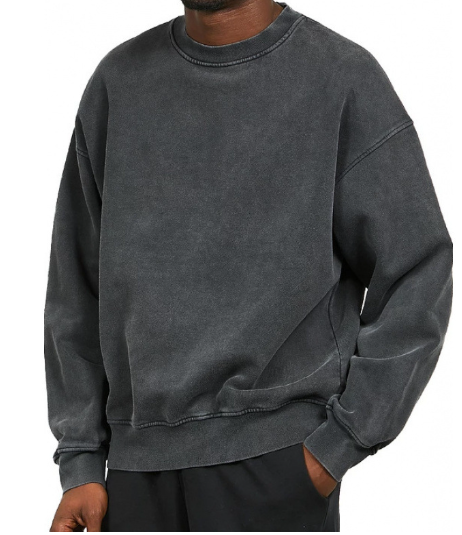 EB | Lässiges Sweatshirt mit Rundhalsausschnitt Baumwolle Weich und Bequem