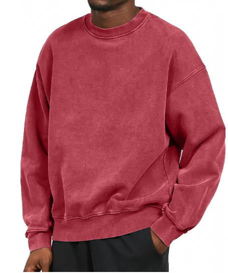 EB | Lässiges Sweatshirt mit Rundhalsausschnitt Baumwolle Weich und Bequem