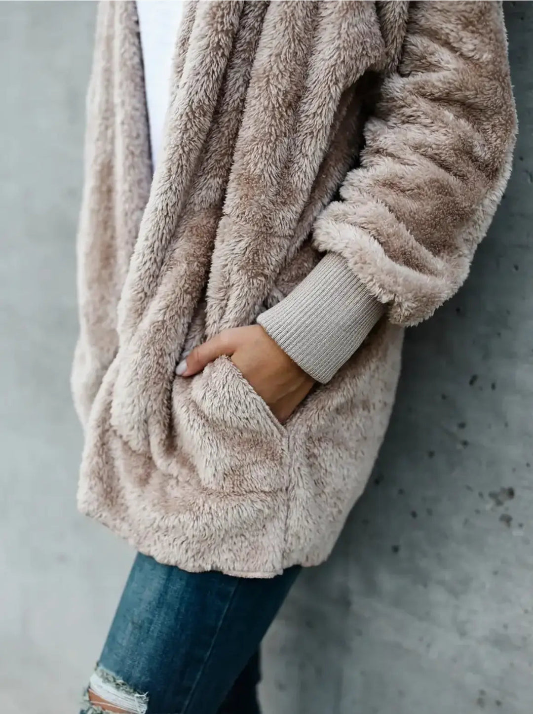 EB | Warme Teddy Fleecejacke