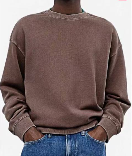 EB | Lässiges Sweatshirt mit Rundhalsausschnitt Baumwolle Weich und Bequem