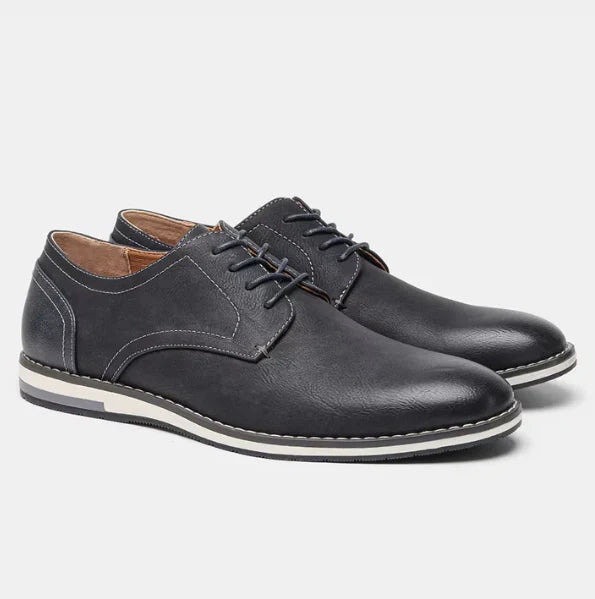 Vegane Leder-Schnürschuhe EB