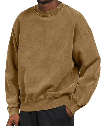EB | Lässiges Sweatshirt mit Rundhalsausschnitt Baumwolle Weich und Bequem