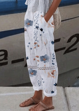 EB | Hose Botanical Floral für Frauen