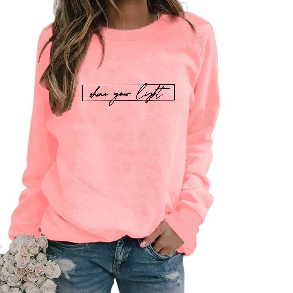 EB | Lässiges Sweatshirt mit Motivierendem Druck
