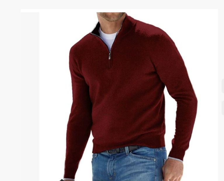 EB | Pullover - Herren Viertelreißverschluss