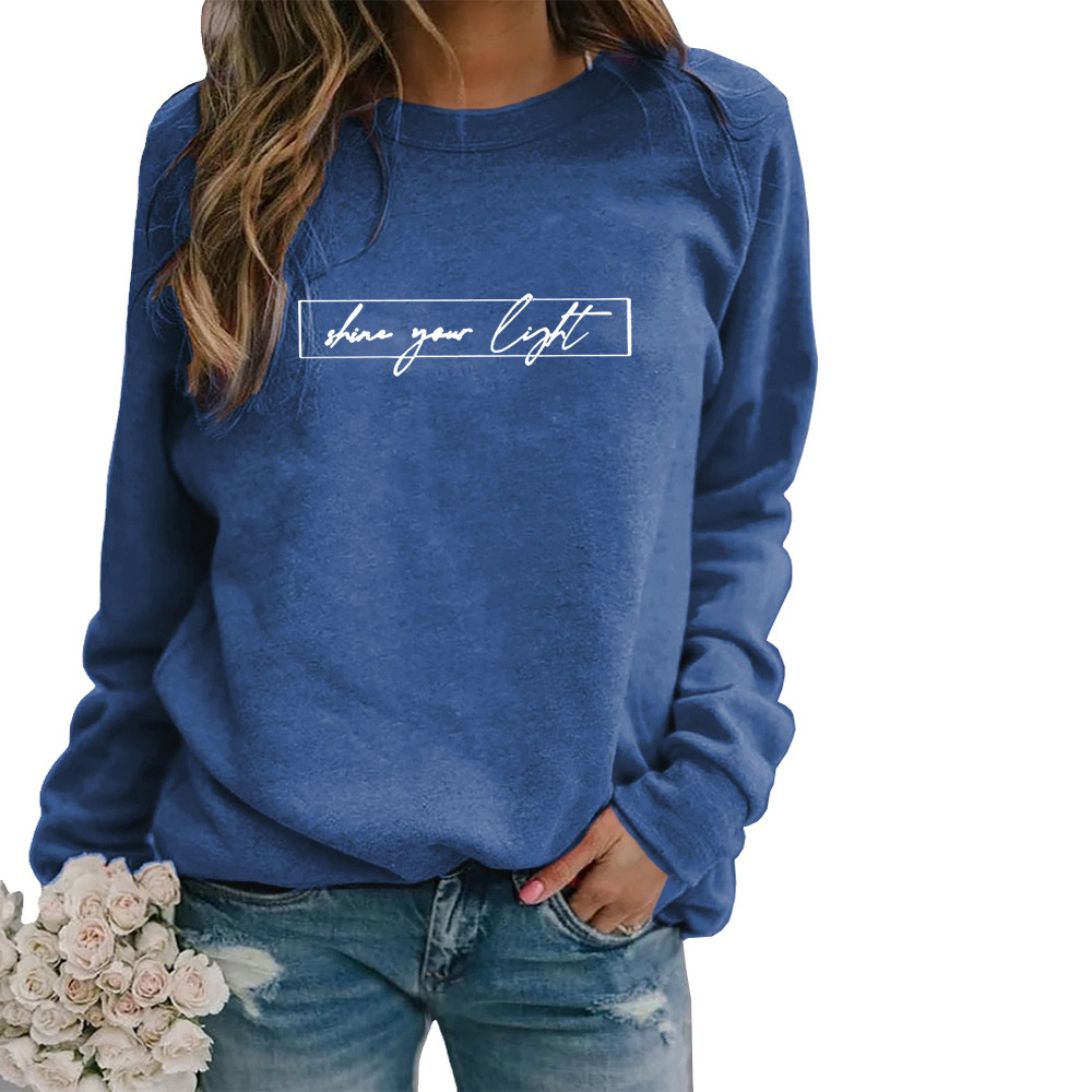 EB | Lässiges Sweatshirt mit Motivierendem Druck