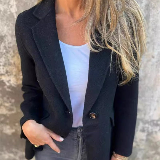 EB | Klassische Wolljacke Stilvoll und Komfortabel