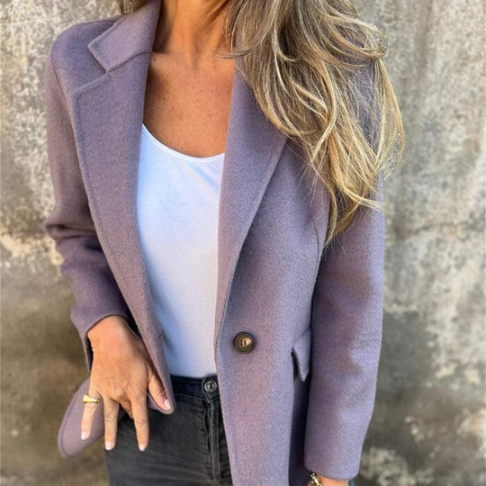EB | Klassische Wolljacke Stilvoll und Komfortabel