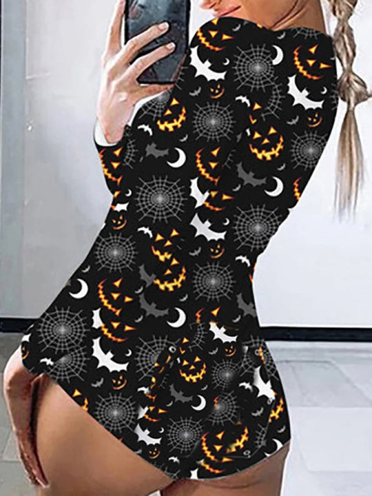Heidi-Mode | Modische Damen neue Halloween Overall Schlafanzug