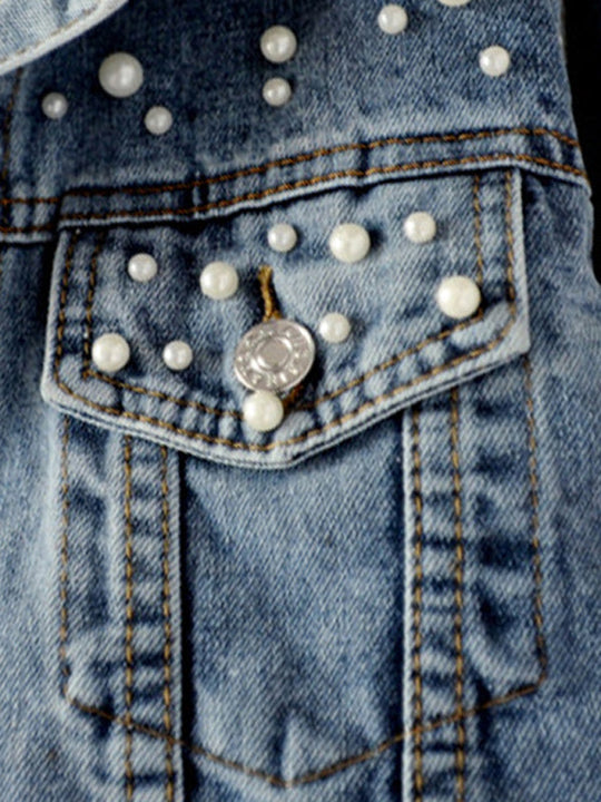 EB | Frauen Denim Jacke Pearl
