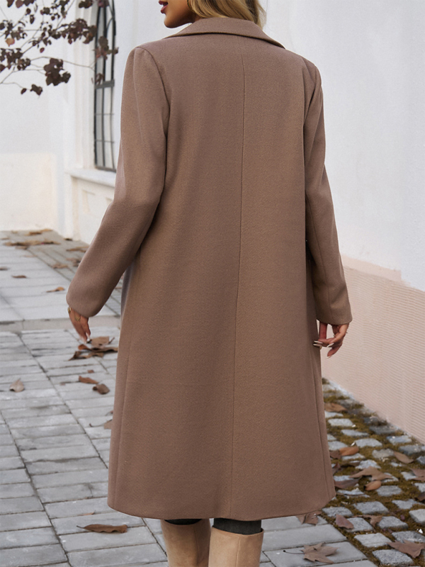 EB | Tweed Damenjacke mit Kapuze und Taschen