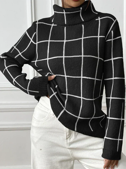 EB | Hochkragen-Jersey für Damen für Herbst und Winter