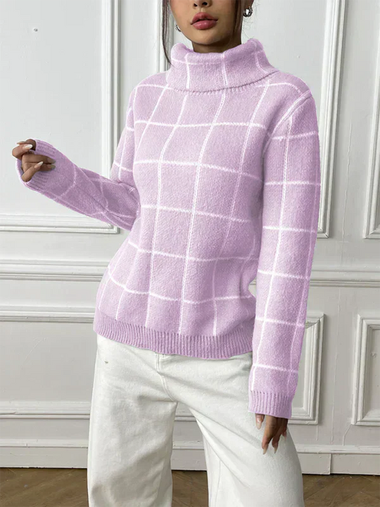 EB | Hochkragen-Jersey für Damen für Herbst und Winter