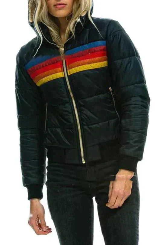 EB | Damen Steppjacke mit Kapuze