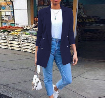 EB | Stijlvolle Klassische Doppelknopf-Blazer