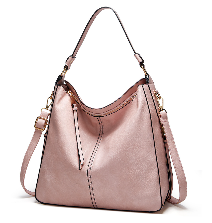 EB | Leder Tasche mit Großer Kapazität und Seitenfächern
