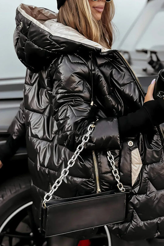 EB | Gepolsterte Jacke mit Kapuze