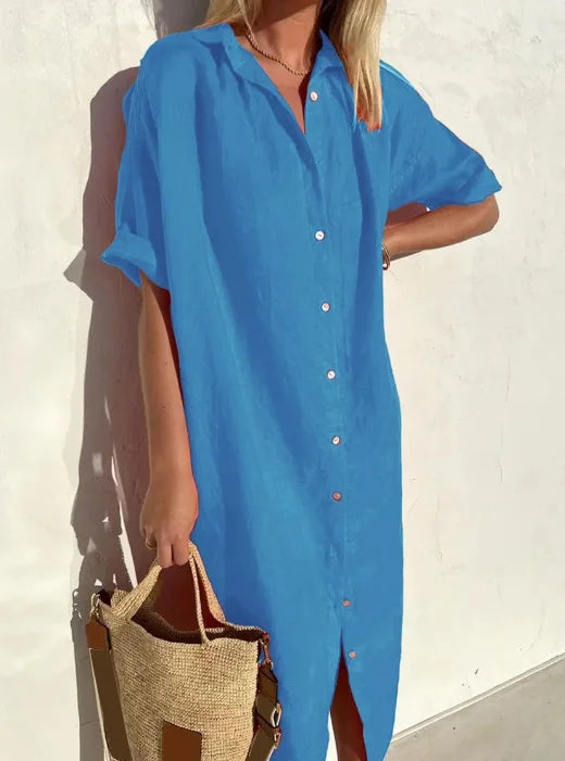 EB | Leinen Hemdkleid