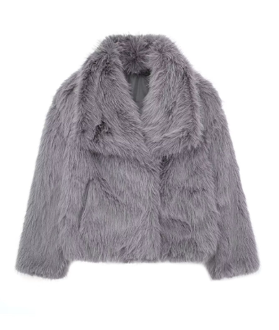 EB | Pelz Winterjacke - Elegante Oberbekleidung
