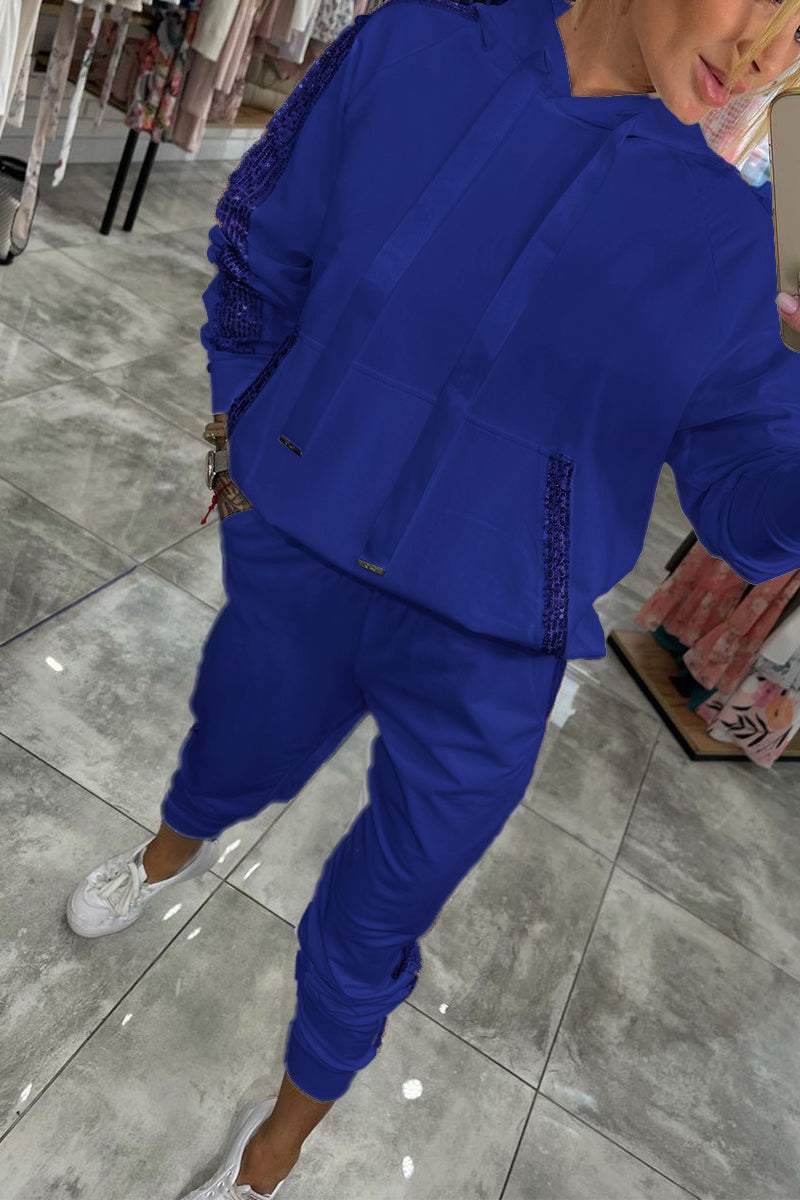 EB | Damen Herbst Trainingsanzug mit Kapuze