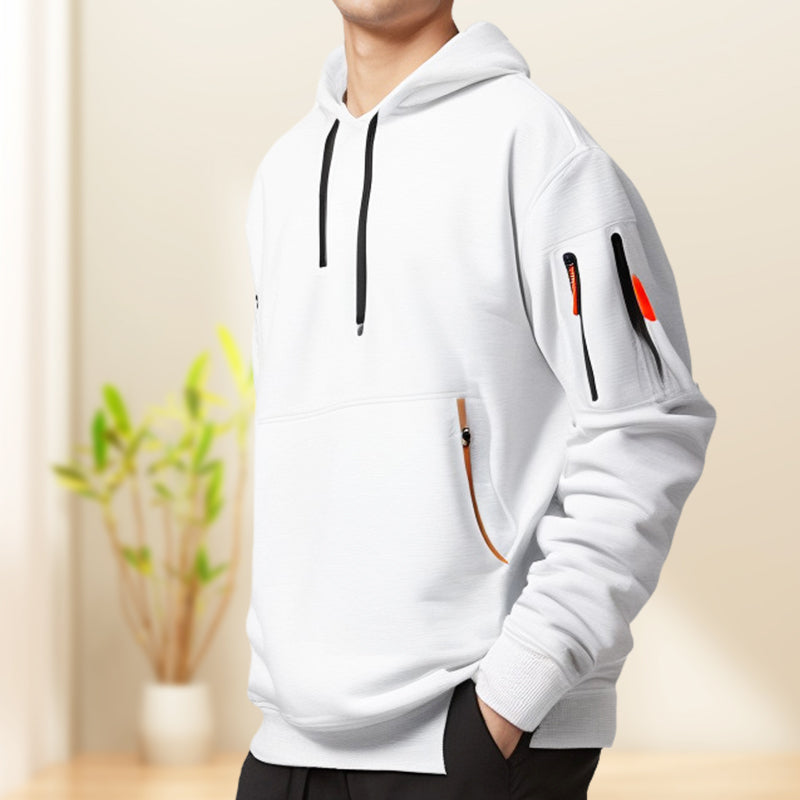 EB | Herren Sweatshirt mit Kapuze und Taschen