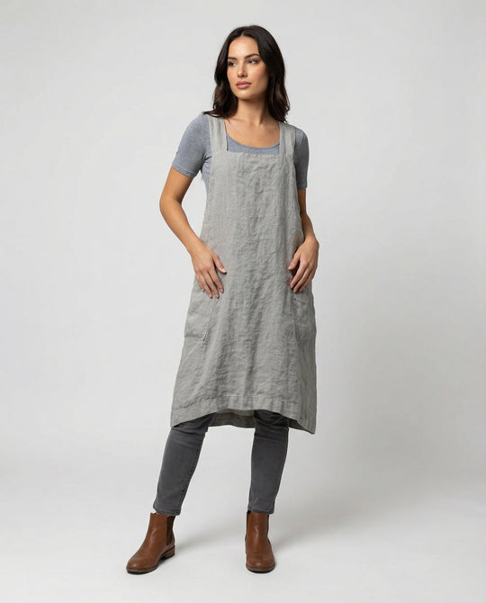 EB | Baumwol Schürzenkleid mit Taschen