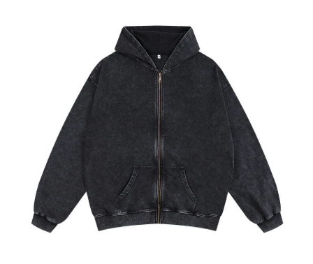Damen Kapuzenjacke mit Nietenverzierungen und lässigem Schnitt EB