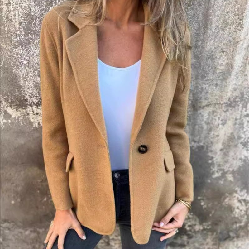 EB | Klassische Wolljacke Stilvoll und Komfortabel