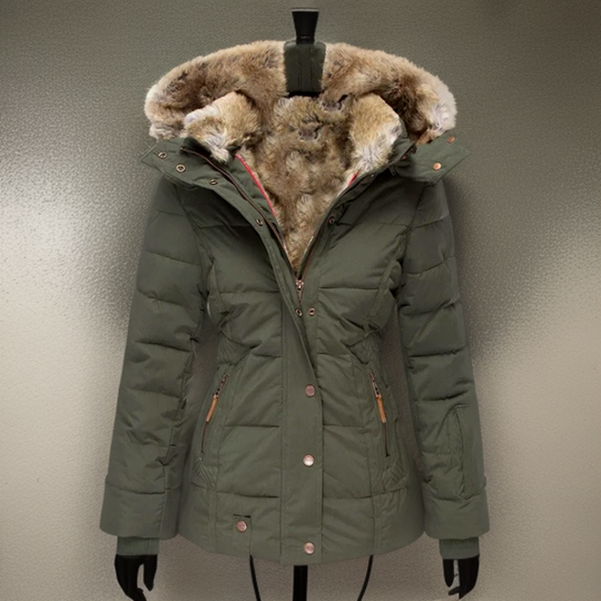 EB | Bequemer Warmer Damen Wintermantel