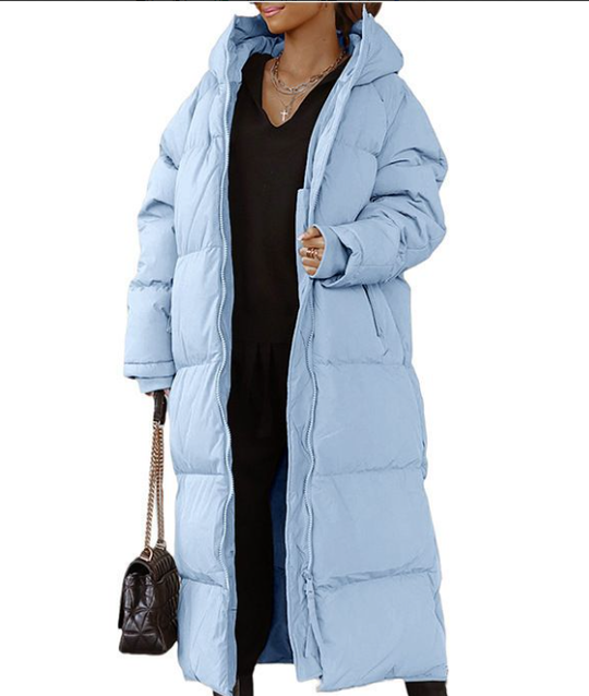 EB | Stilvoller langer Damen Daunenjacke