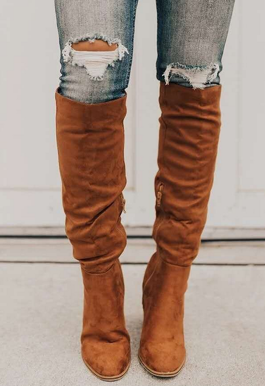 EB | Knie Stiefel für Frauen