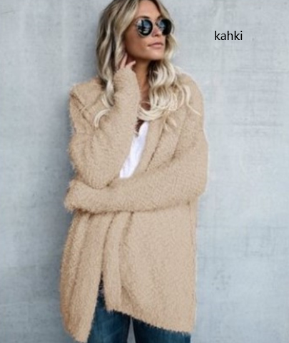 EB | Kapuzen-Strickjacke