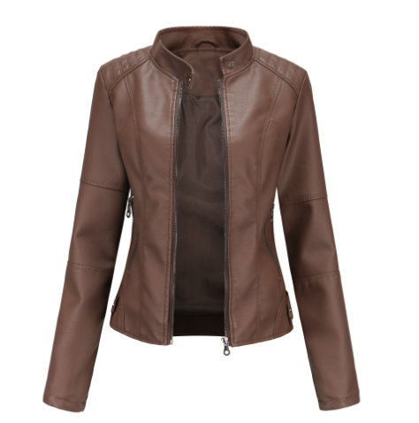 EB | Klassische Lederjacke Echtes Leder Zeitlos und Stilvoll