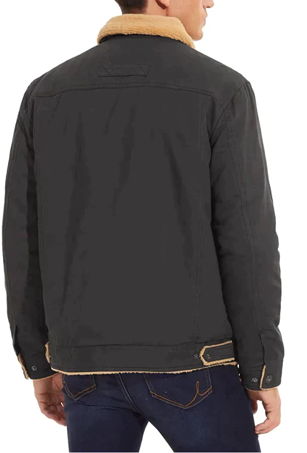 EB | Winterjacke mit Sherpa-futter Wasserabweisend Warm und Robust