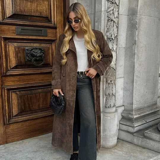 EB | Langer Klassische Damenjacke