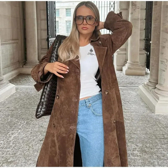 EB | Langer Klassische Damenjacke
