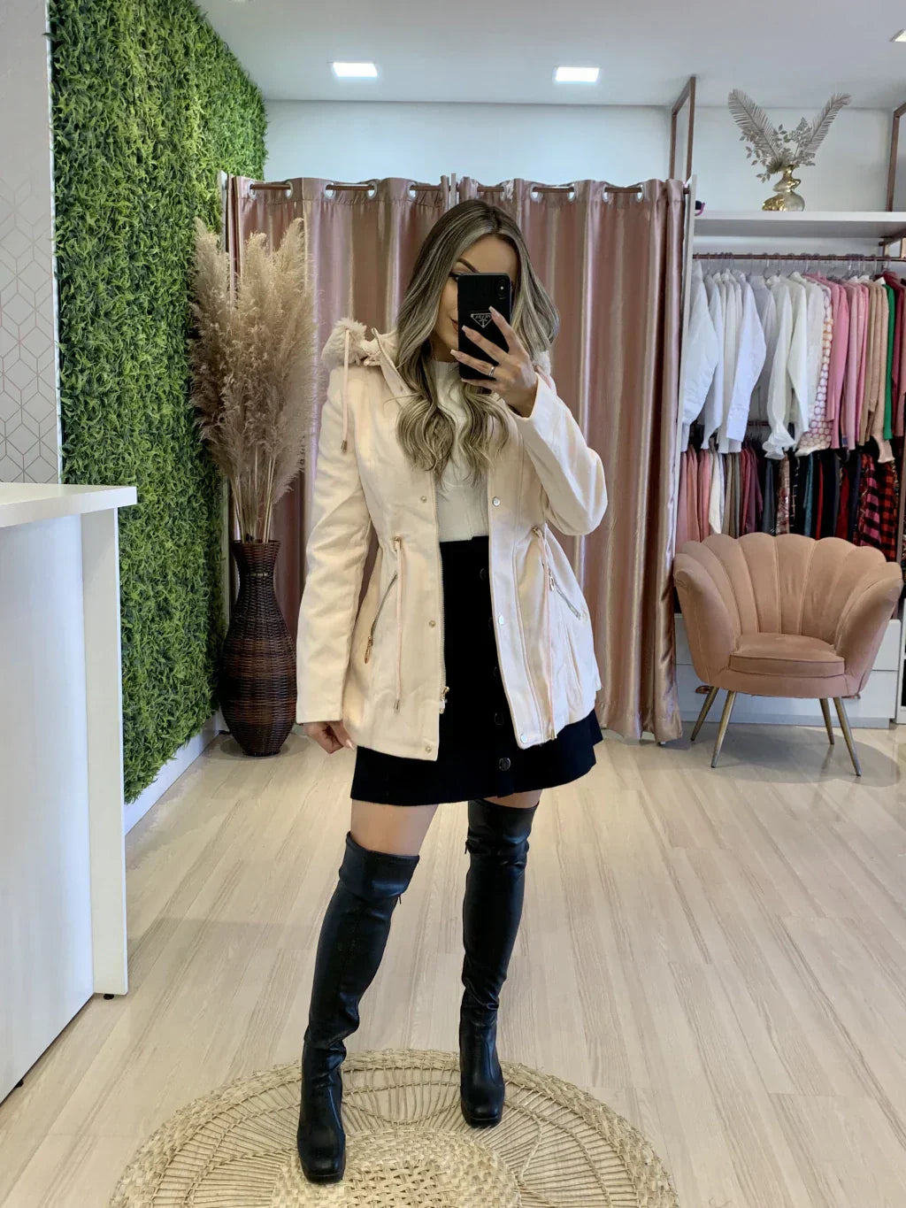 EB | Parka mit Fellkapuze