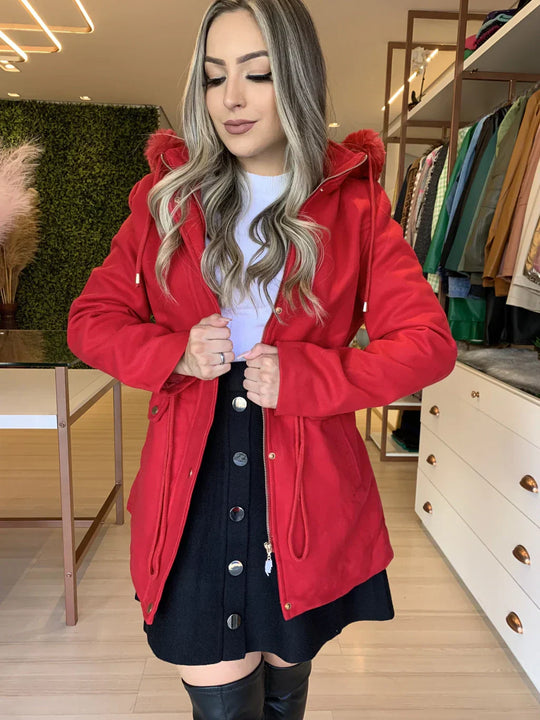 EB | Parka mit Fellkapuze