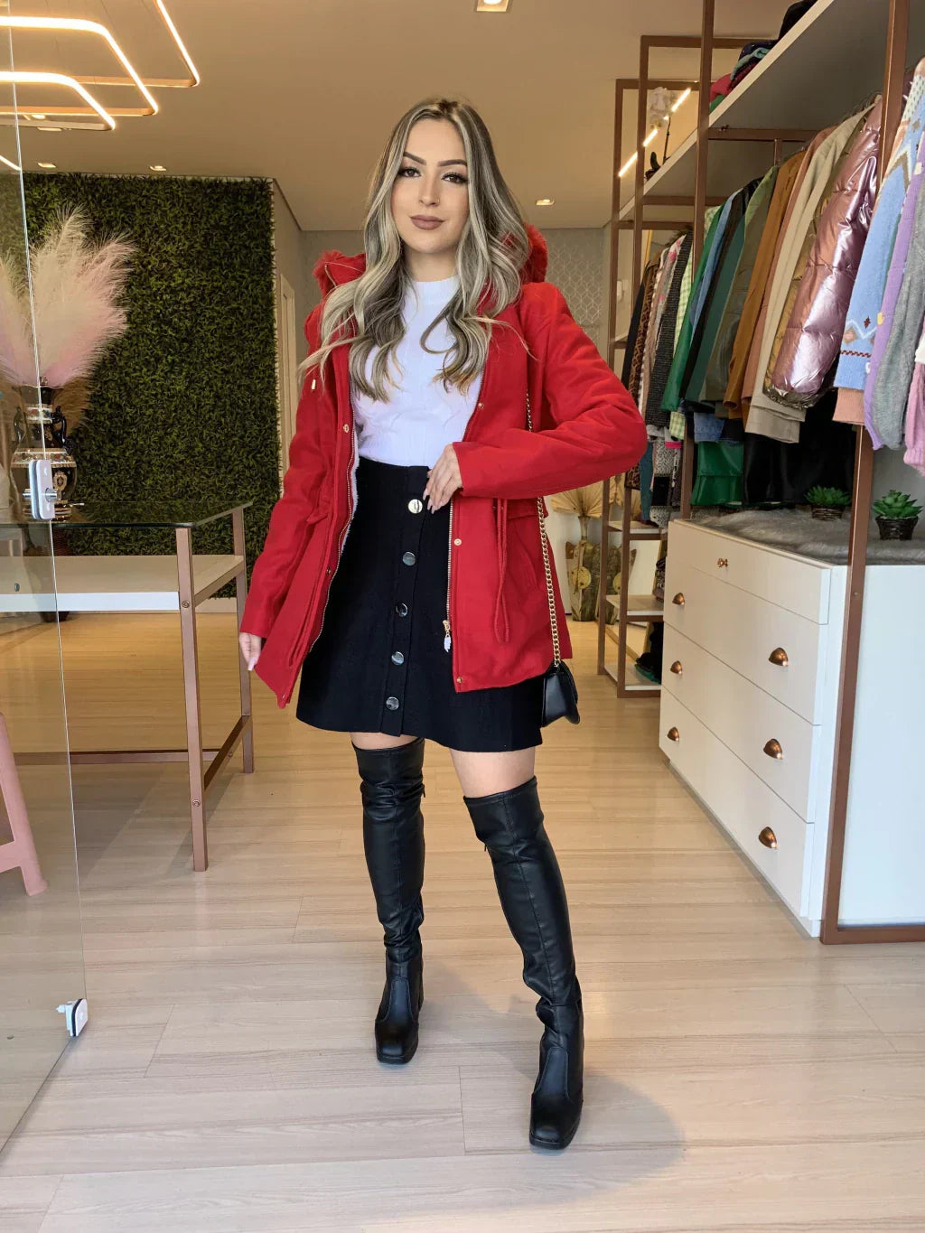 EB | Parka mit Fellkapuze