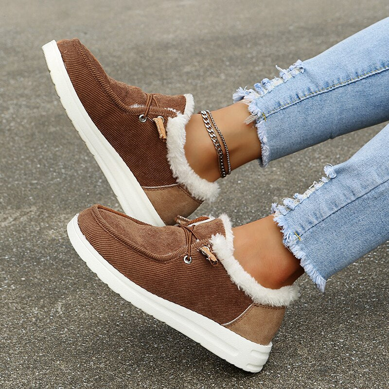 Luna Warmgefütterte Schuhe mit Rutschfester Sohle für Extrakomfort EB