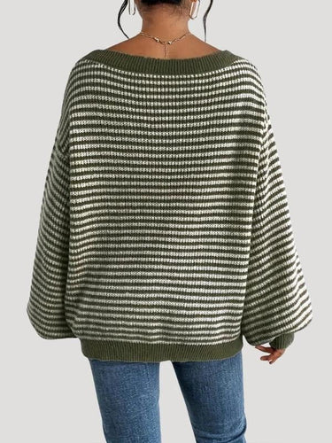EB | Gestreifter Strickpullover
