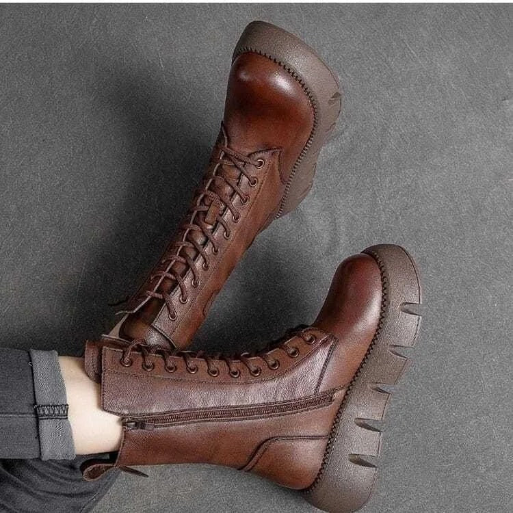 Orthopädischen Lederstiefel EB EB