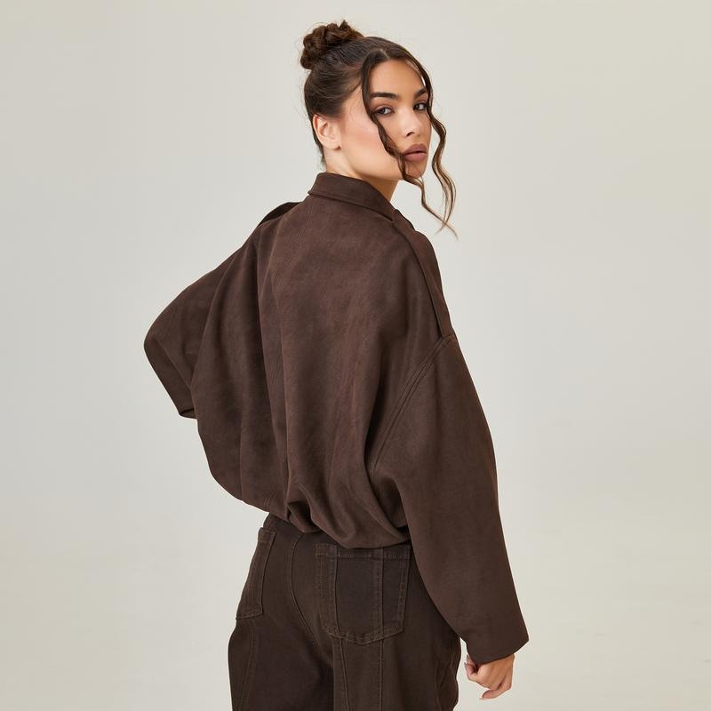 EB | Wildleder Bomberjacke