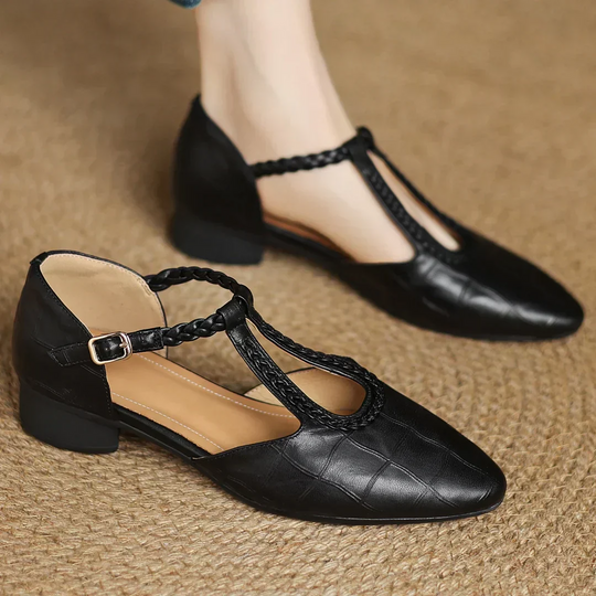 Modische Orthopädische Lederschuhe für Alltag und Freizeit EB EB