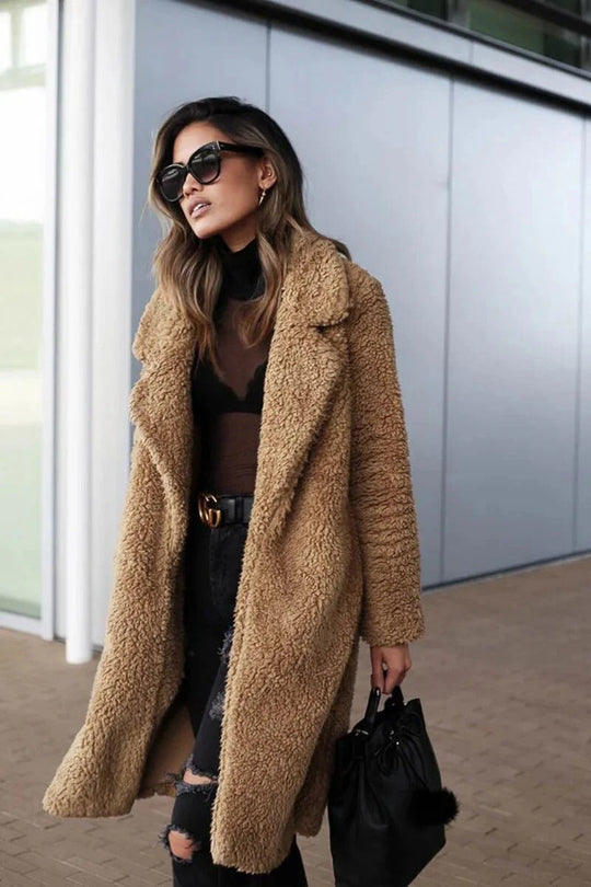 EB | Bequeme Teddy Damenjacke